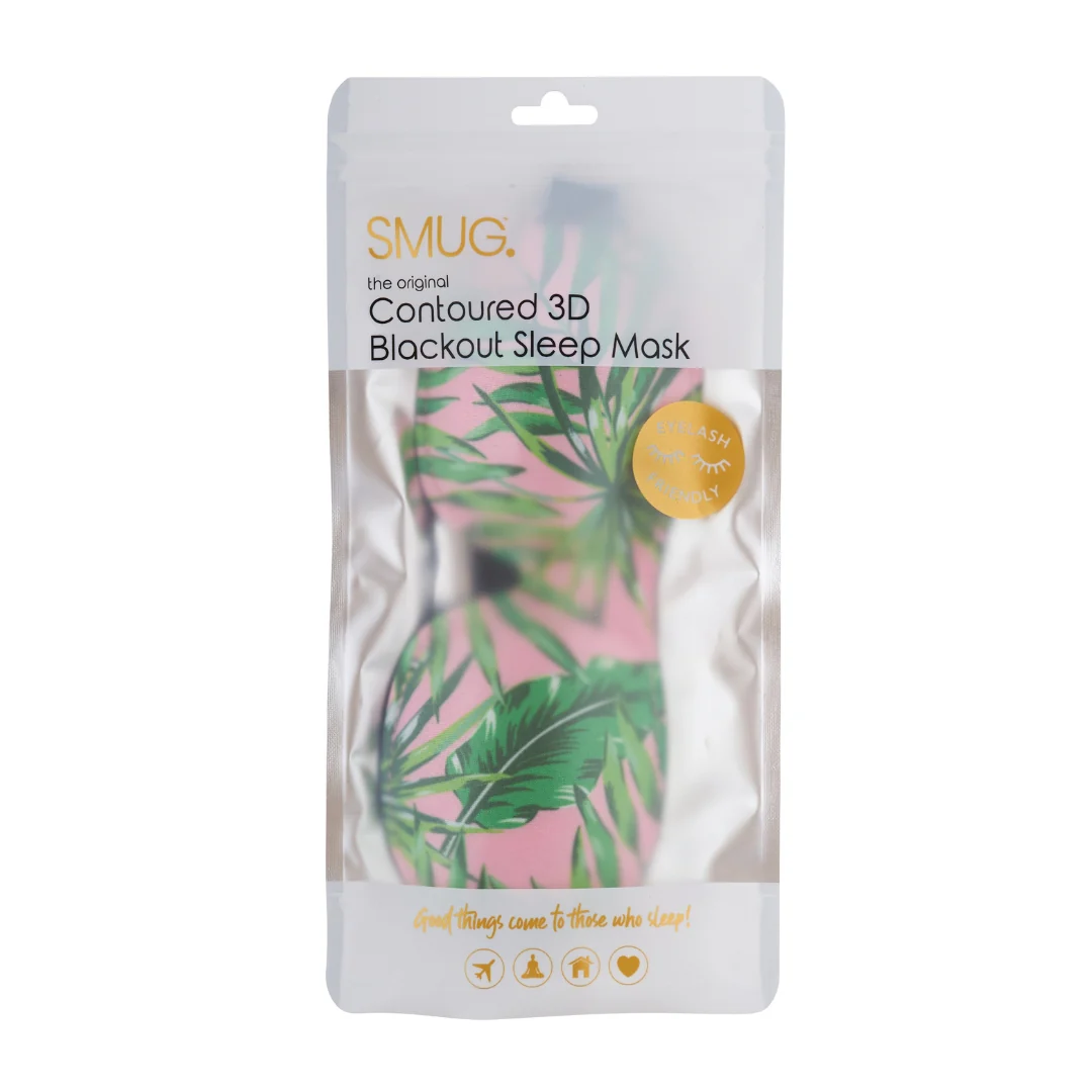 Contoured Sleep Mask & Accessories Bag Set - Various Prints - Image 4