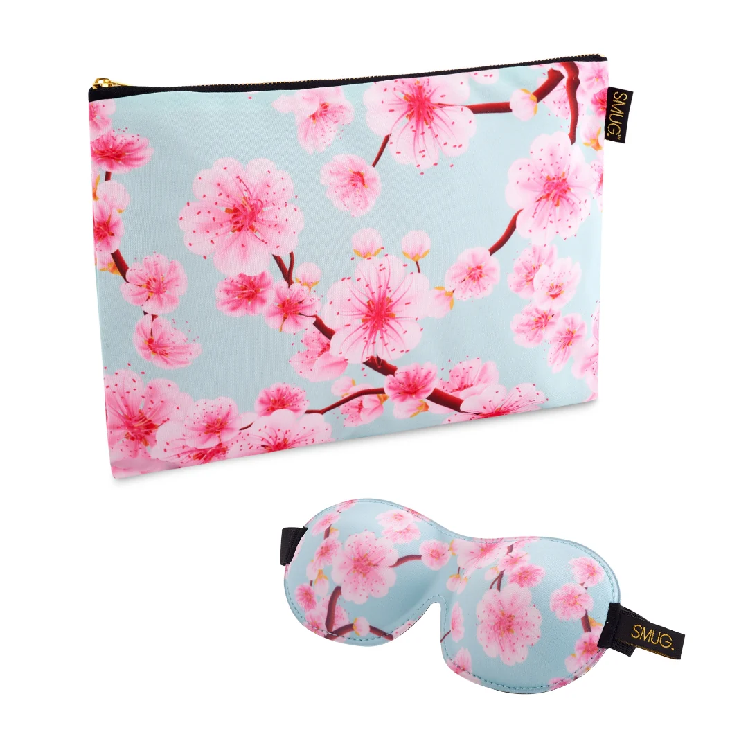 Contoured Sleep Mask & Accessories Bag Set - Various Prints - Image 6