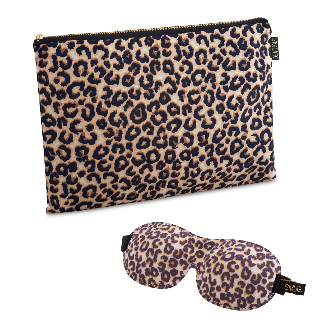 Contoured Sleep Mask & Accessories Bag Set - Various Prints - Image 7