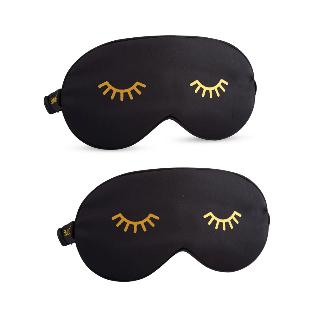 Satin Sleep Mask Twin Pack Sets - Various Designs - Image 19