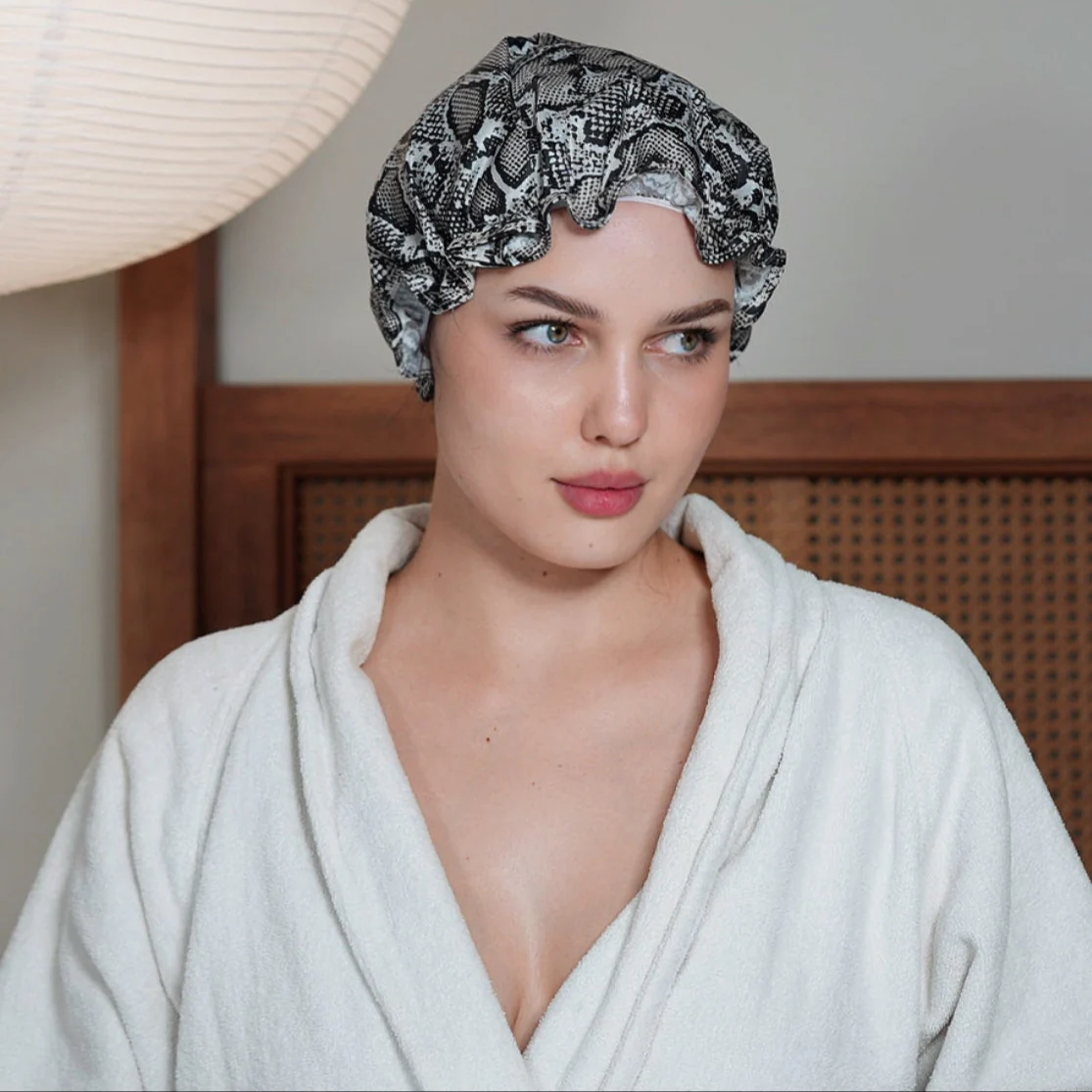 Shower Cap - Snake Print - Image 4