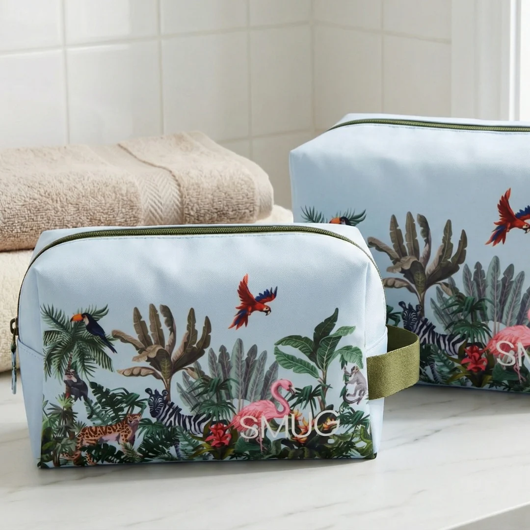 Toiletry Bag - Jungle Print - Image 3